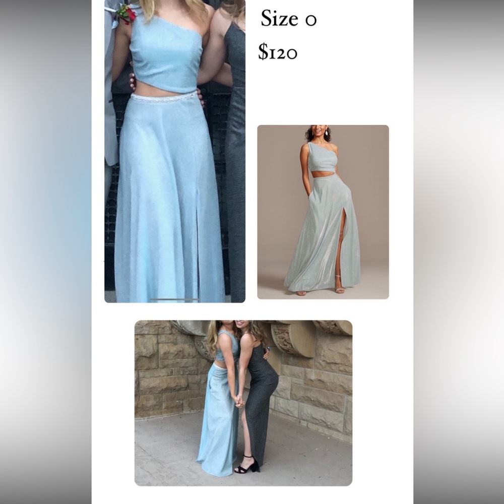 David’s bridal dress! Blue, size 0!